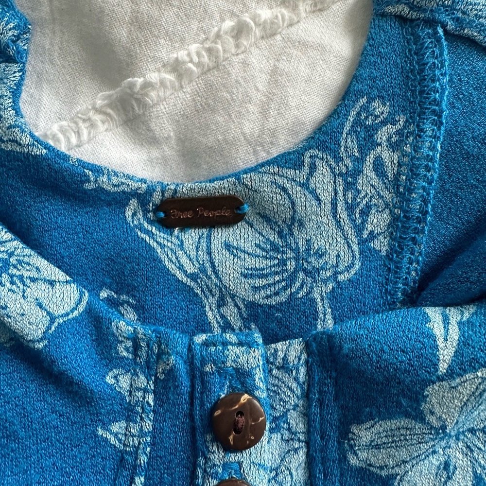 Free people floral summer top